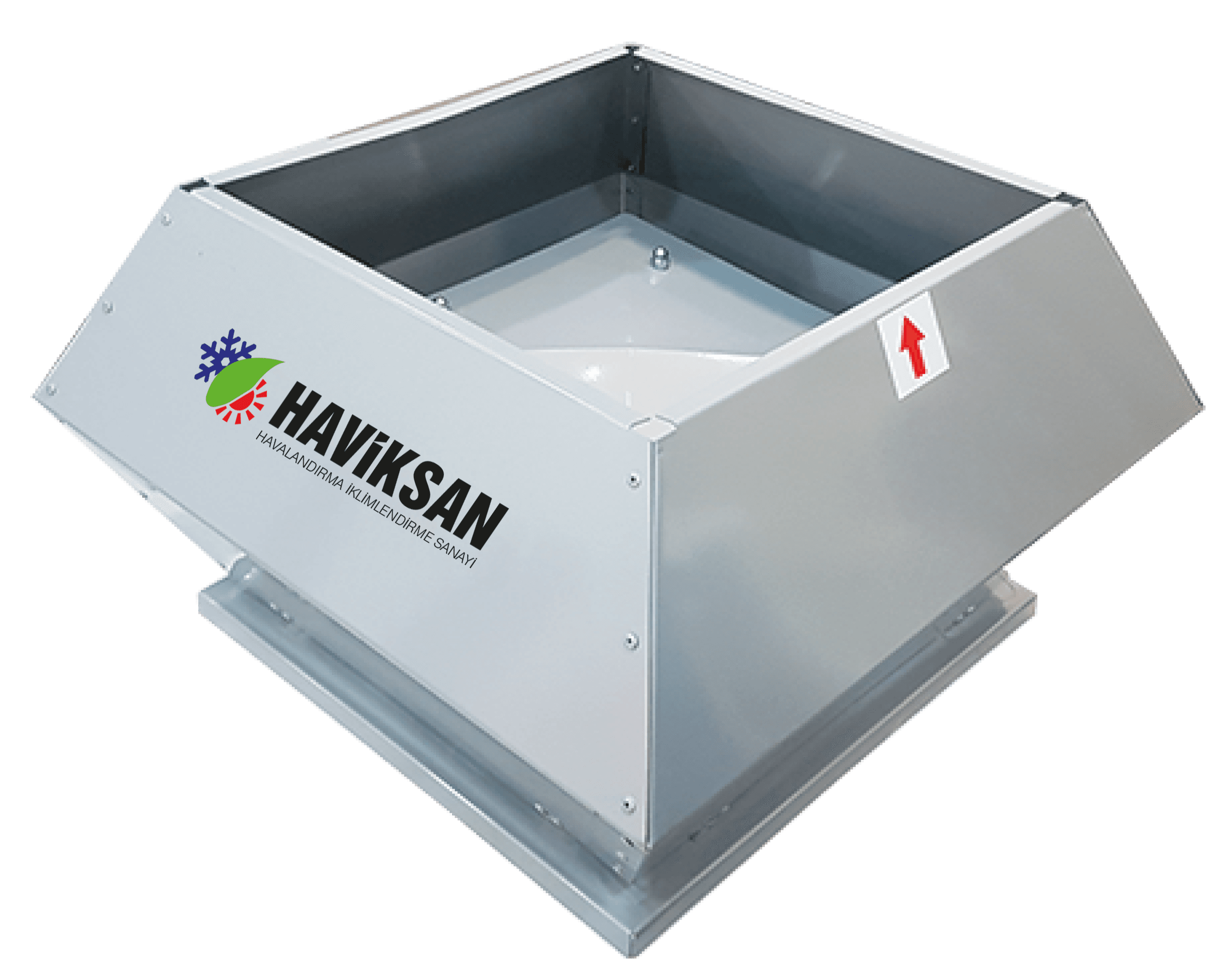 Dikey Atışlı Çatı Tipi Fan