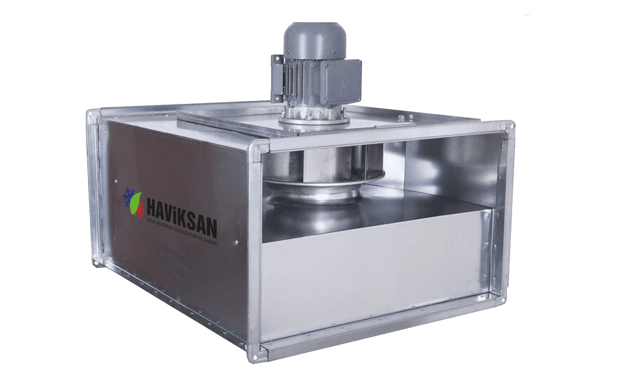 Dıştan Motorlu Kanal Tipi Fan