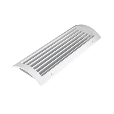 EMT-R-U Tek Sıra Kanatlı Yuvarlak Kanal Menfezi Dampersiz